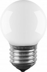 Лампа Navigator C E27 40W NI-C-40-230-E27-FR шар матов. 223444