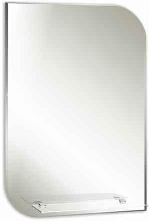 Зеркало Каприз-люкс 490х680 с полкой (037)